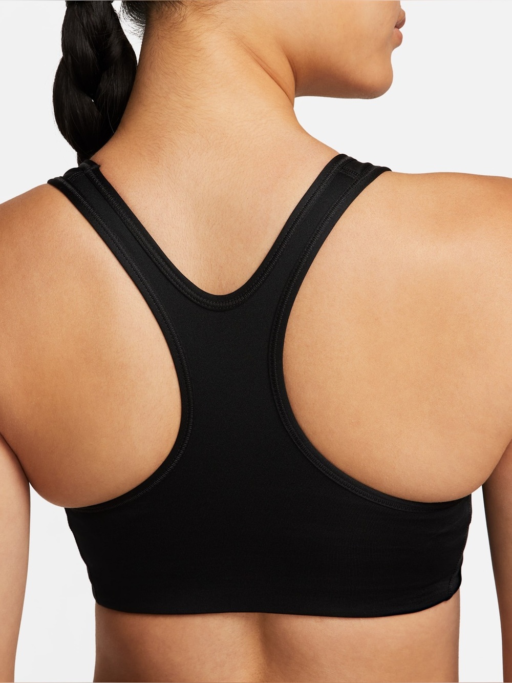 Nike Women’s Black Logo Sports Bra 🐼 - Picture 2 of 8